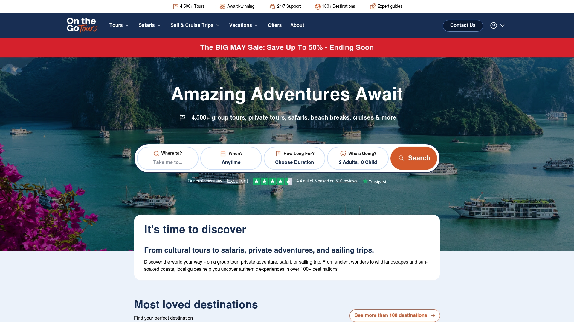 Top 5 readytogotours.com Alternatives Marketplaces 2026 5 https://onthegotours.com