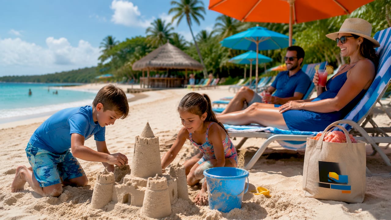 Family Travel Booking Best Practices: 2026 Guide 1 Caribbean beach resort ideal for family vacations