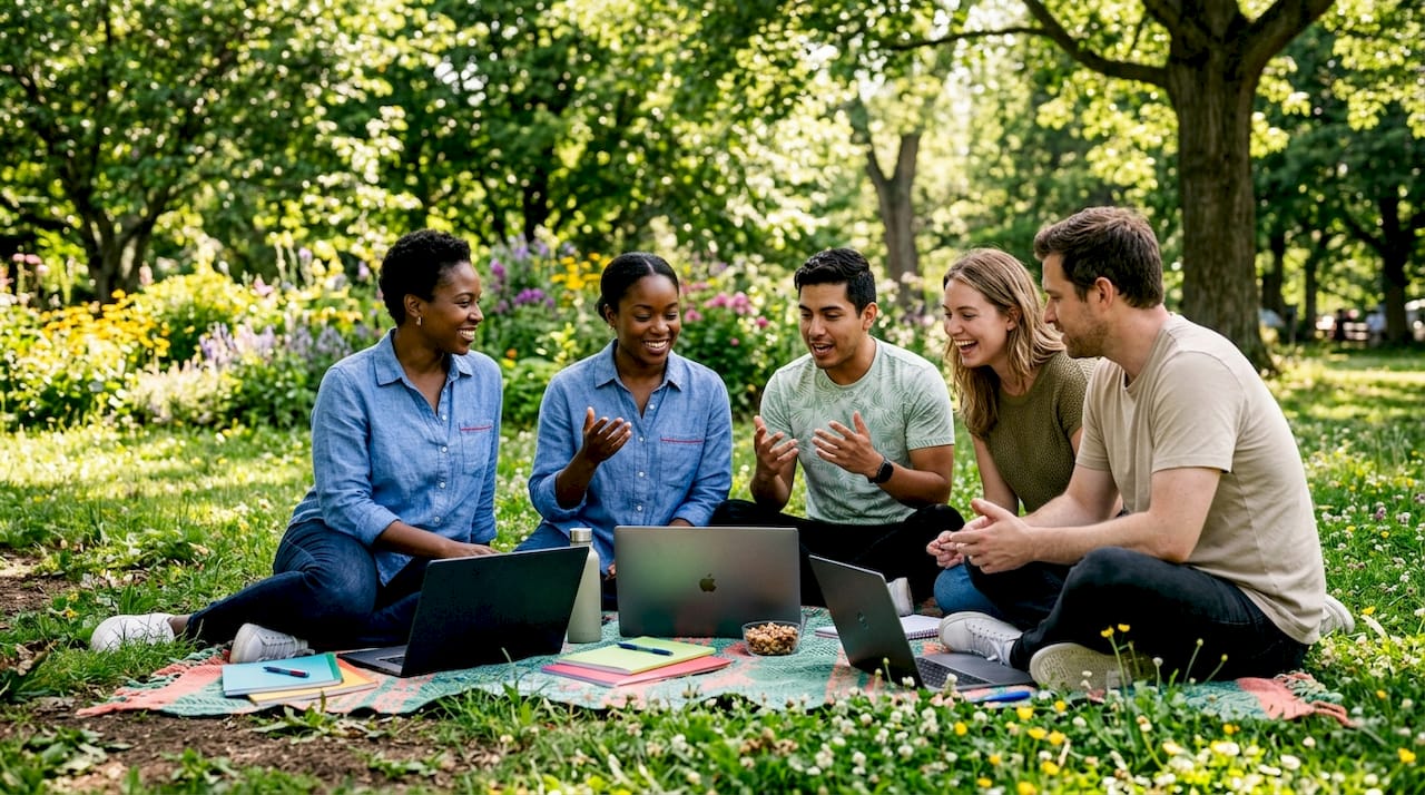 What Is Remote Work: Your Practical 2026 Guide 2026 Lizard's Lunch Remote team collaborating via video call