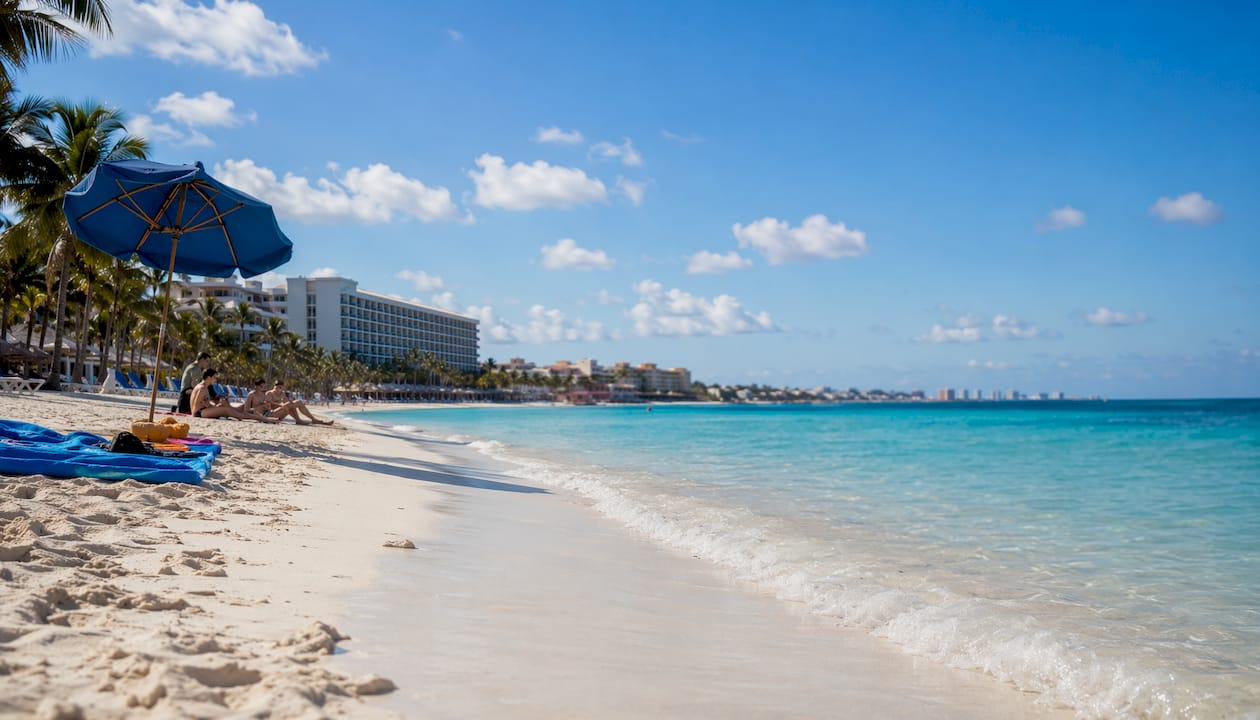 Grand Fiesta Americana Coral Beach: 2026 Resort Guide 3 Calm north-facing beach at Grand Fiesta Americana