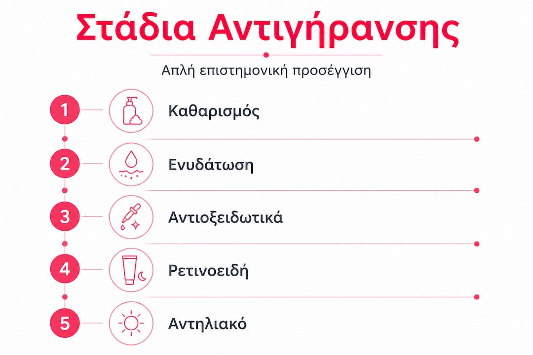 Οδηγός σε εικόνες: Τα βασικά βήματα για νεανική και υγιή επιδερμίδα
