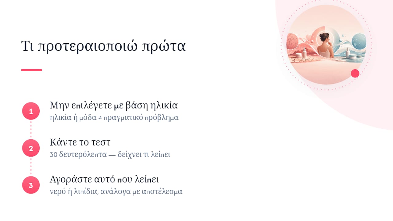 Τι θα προτεραιοποιούσα εγώ πρώτα — overview diagram
