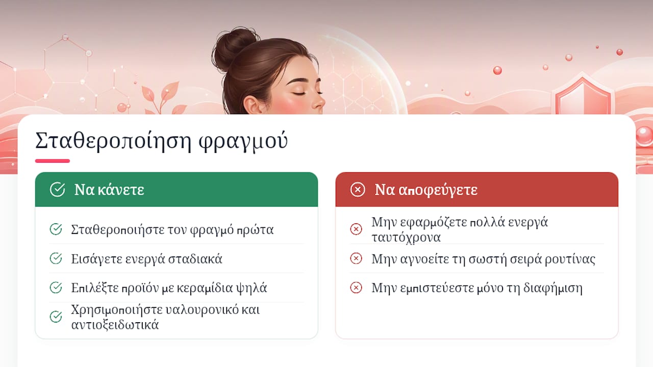 Τι λέει η επιστήμη για τη σχέση φραγμού και ερυθρότητας — overview diagram