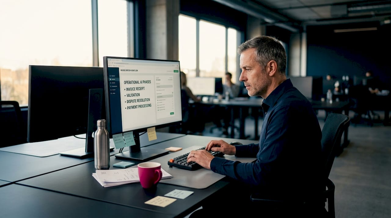 IT specialist operationalizing AI workflows