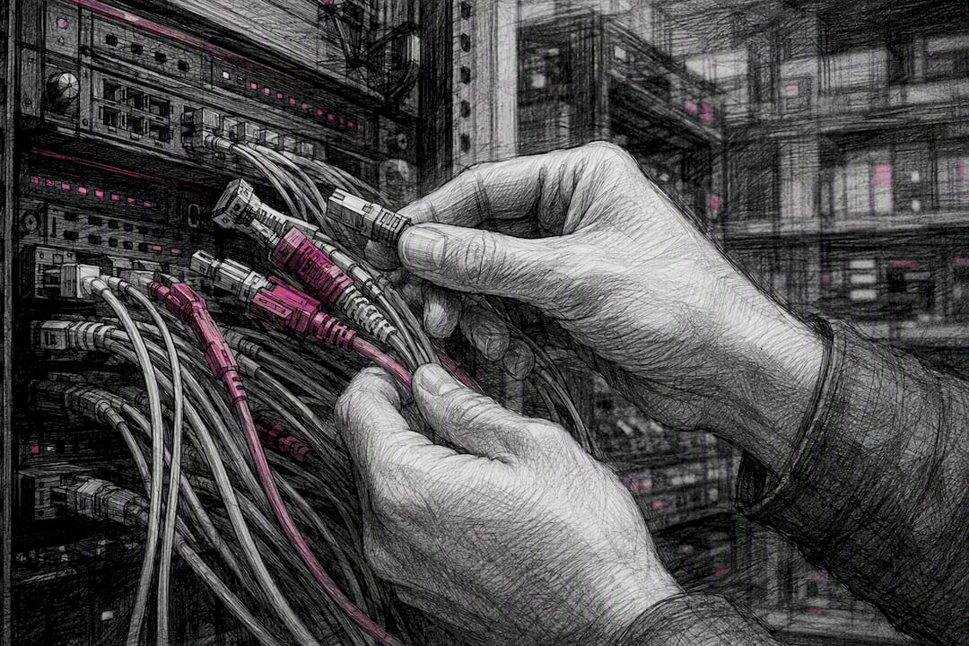Hands managing hardware for raw data ingestion