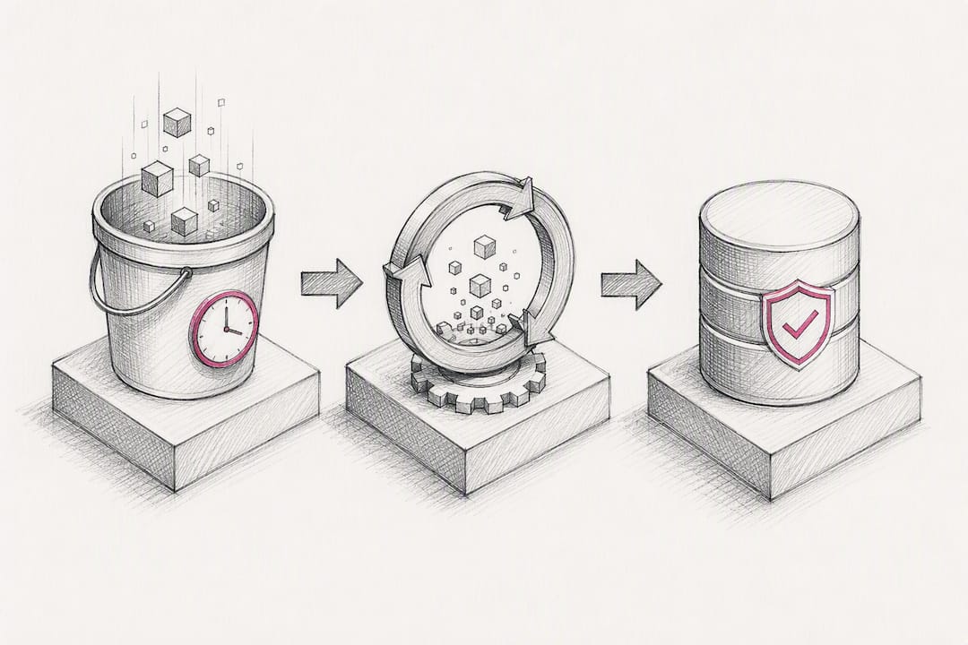 Automated retention enforcement and deletion audit flow
