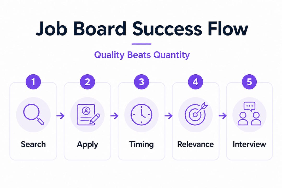 Vertical steps for job board success