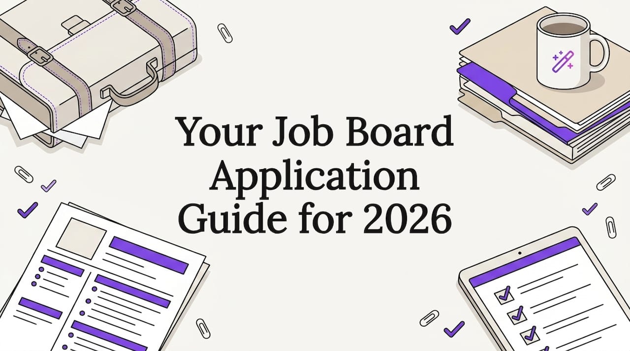 Your Job Board Application Guide for 2026 | Easy CV