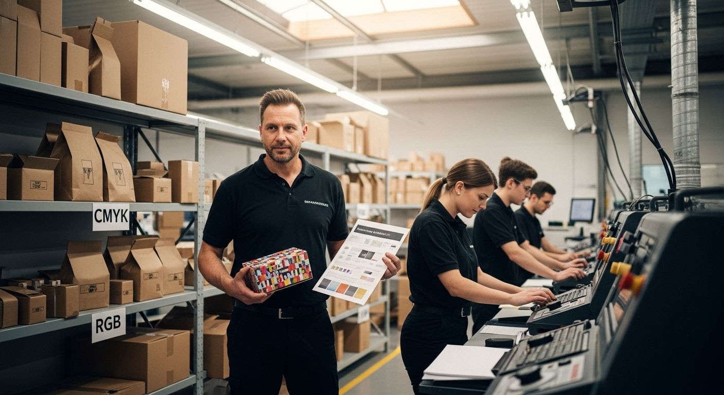 packaging printing cmyk rgb