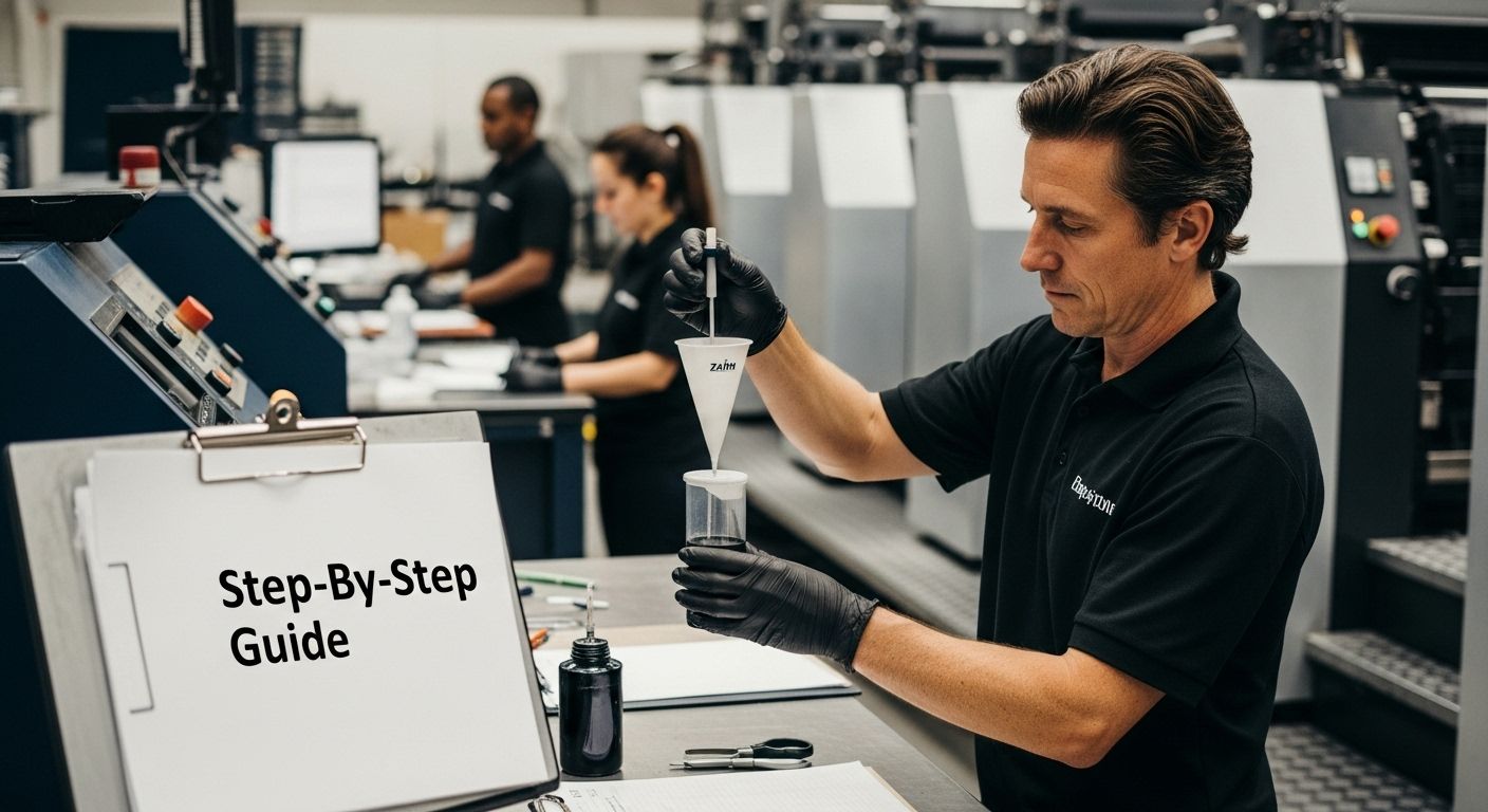 Zahn cup printing process