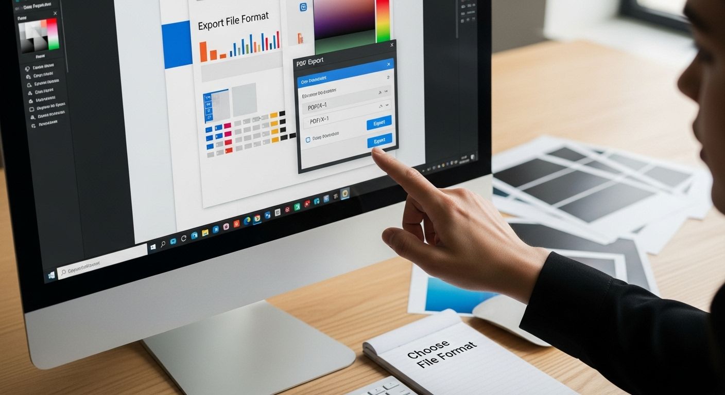 pdf export settings print