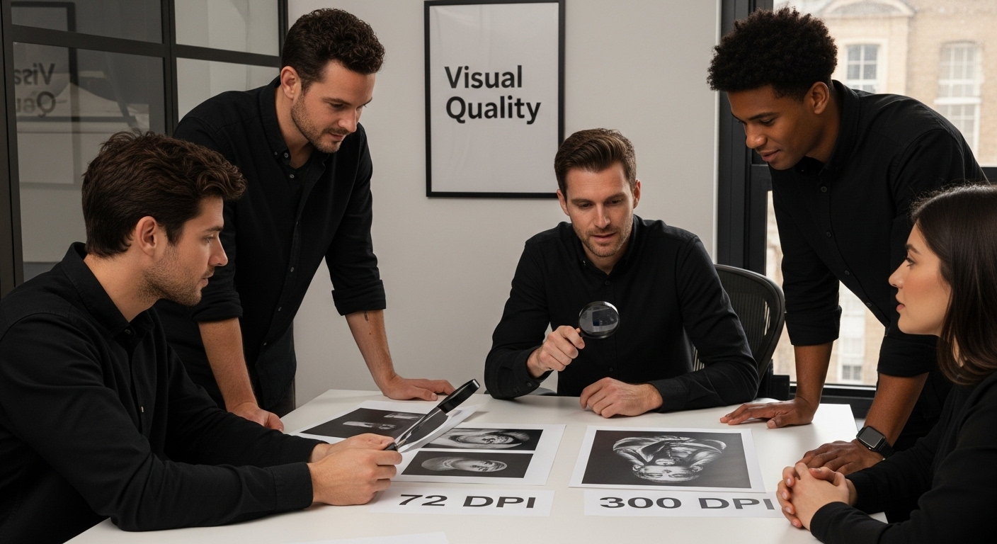 DPI printing comparison