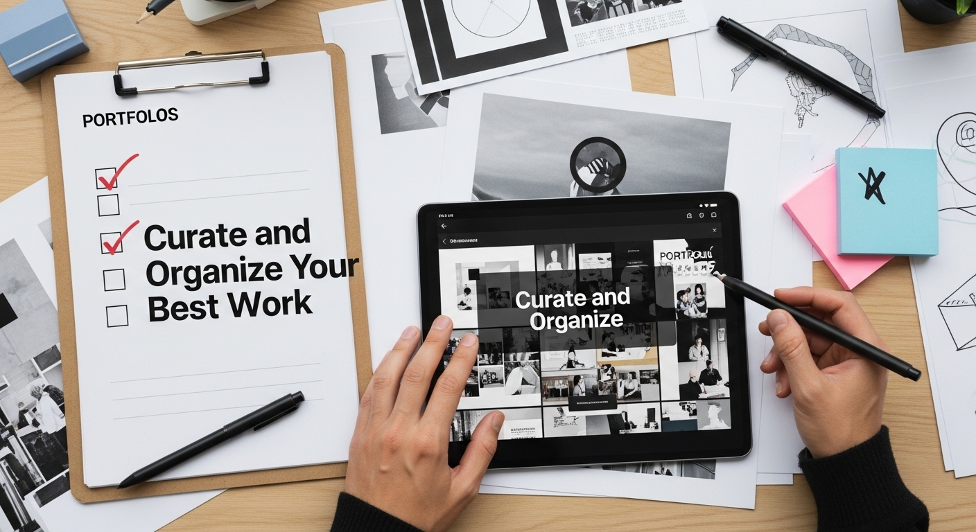 organizing design portfolio projects