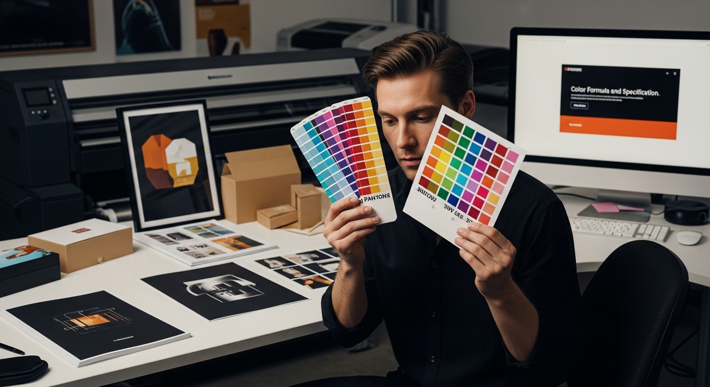 Understanding the Pantone Color Guide: A Key for Designers 2 Pantone color matching process