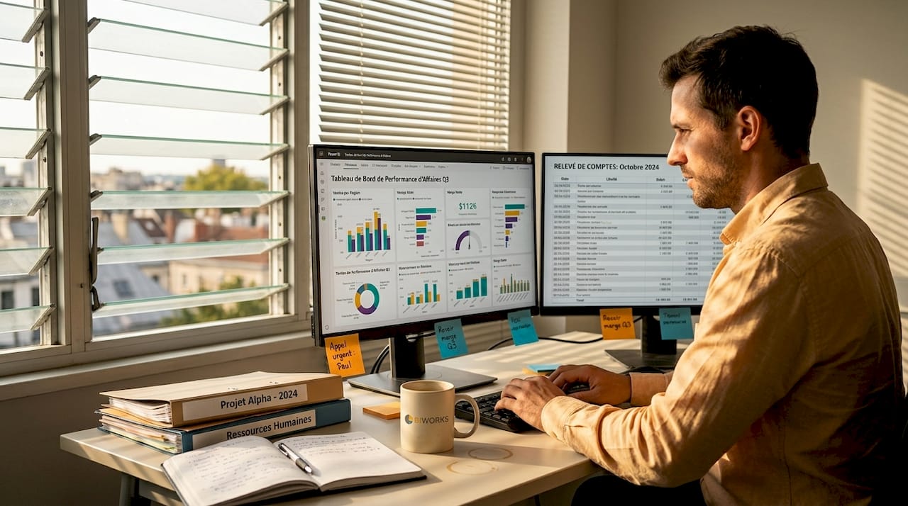 Un comptable plongé dans l’analyse de données sur Power BI