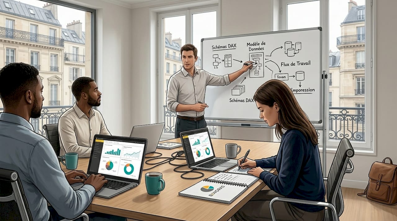 Atelier pratique sur DAX dans le cadre de la formation Power BI