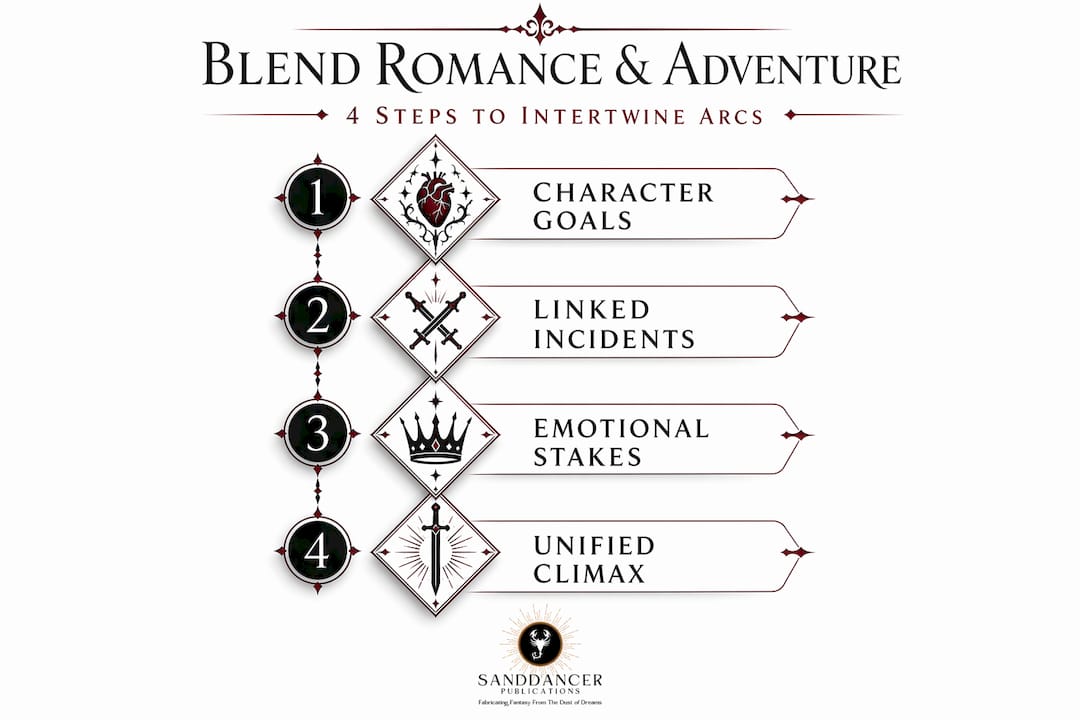 Four key steps to blend romance and adventure