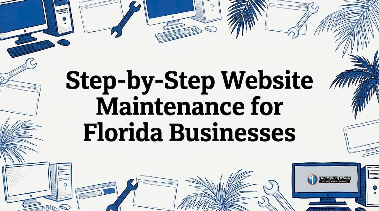 Step-by-Step Website Maintenance for Florida Businesses