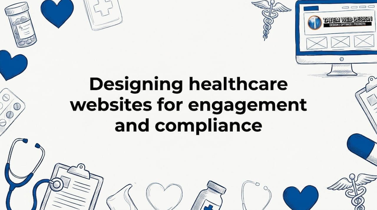 Designing healthcare websites for engagement and compliance