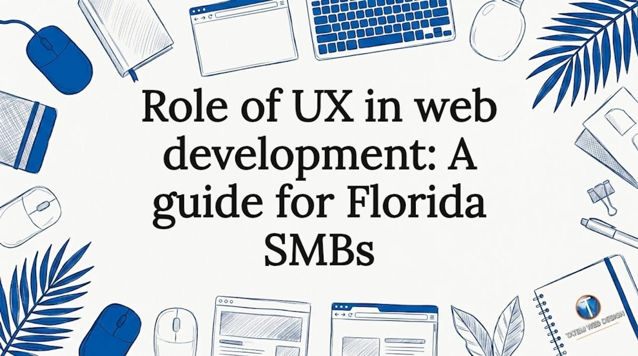 Role of UX in web development: A guide for Florida SMBs