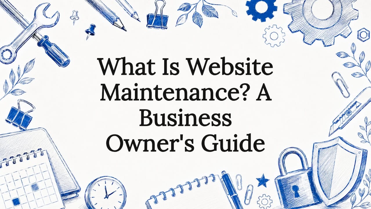 What Is Website Maintenance? A Business Owner's Guide
