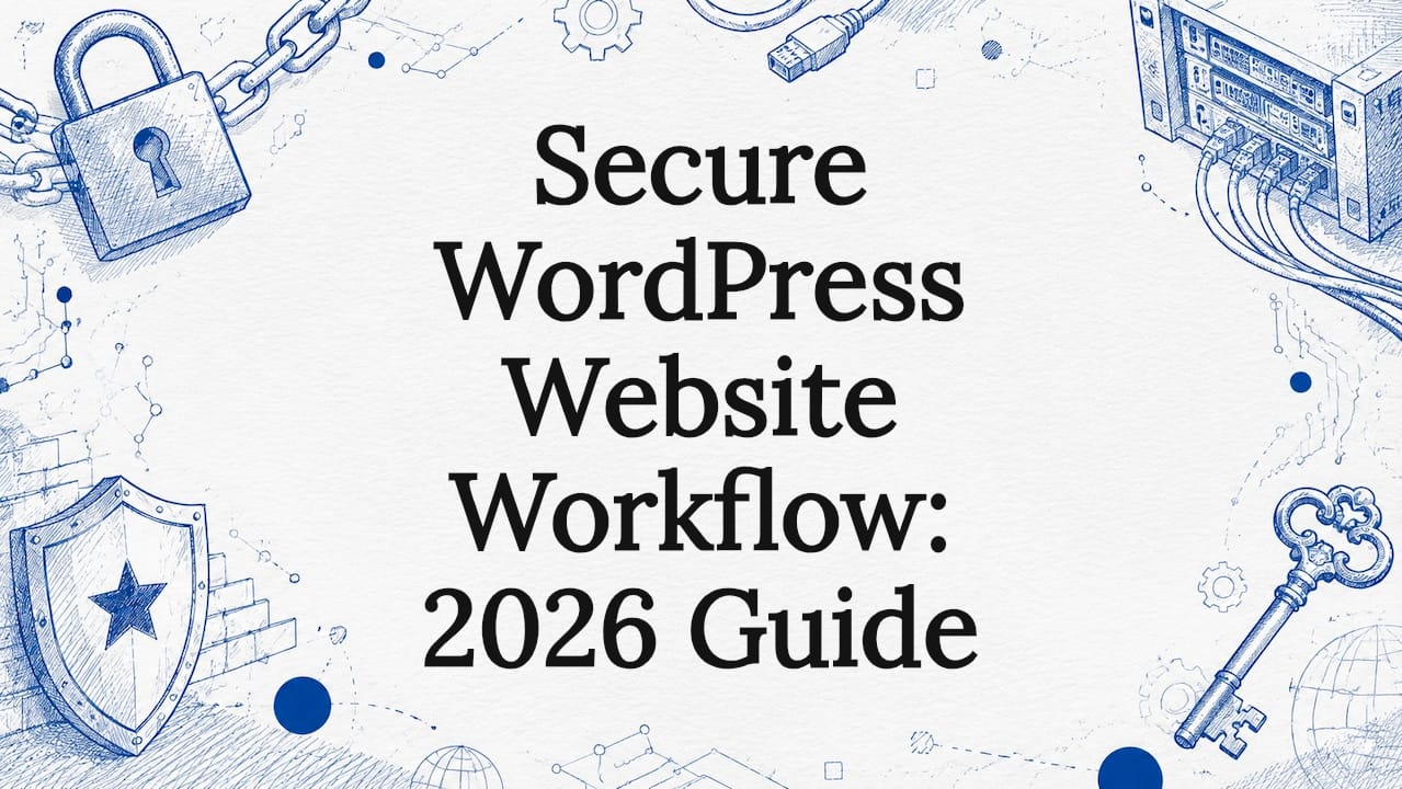 Secure WordPress Website Workflow: 2026 Guide