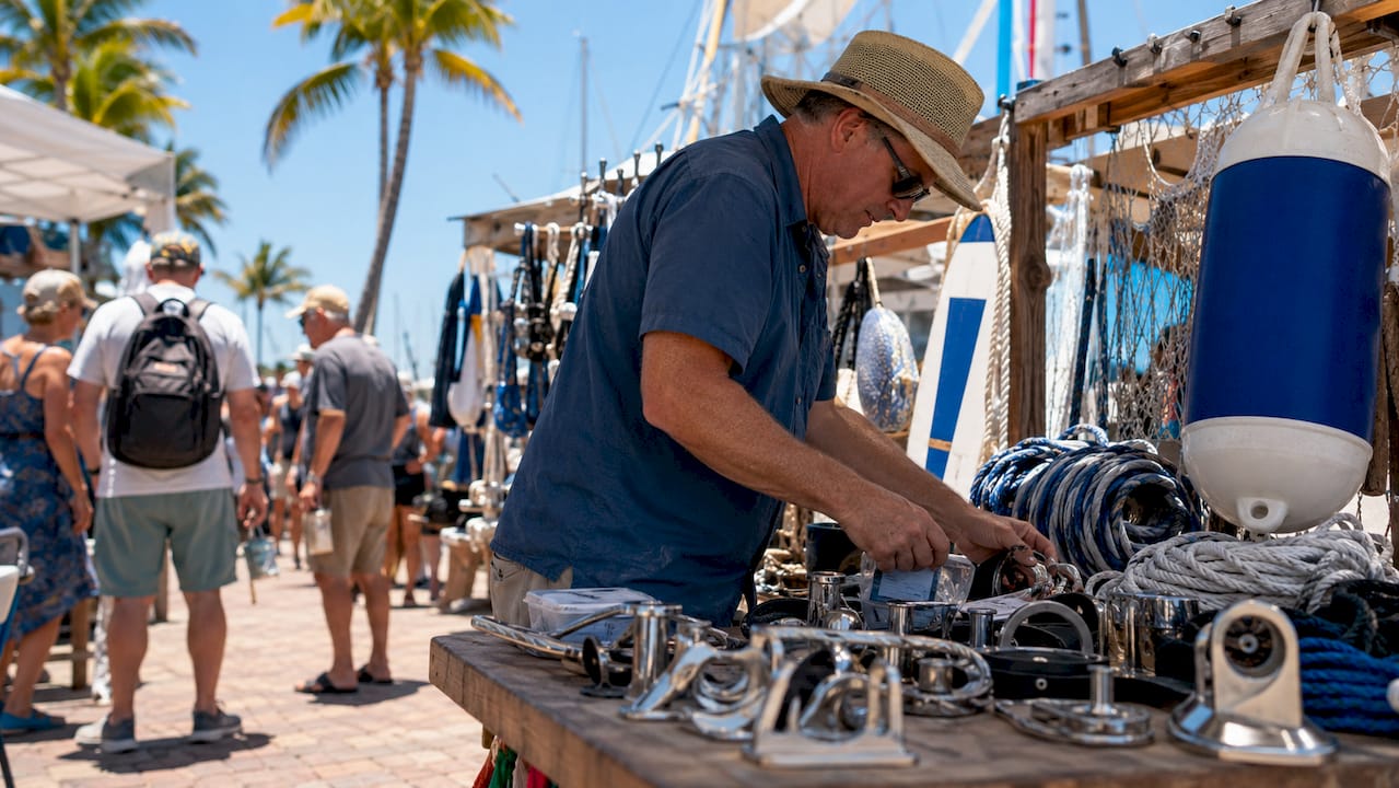Florida SMB owner working on ecommerce site
