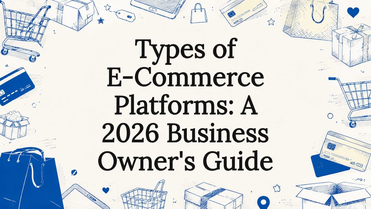 Types of E-Commerce Platforms: A 2026 Business Owner's Guide