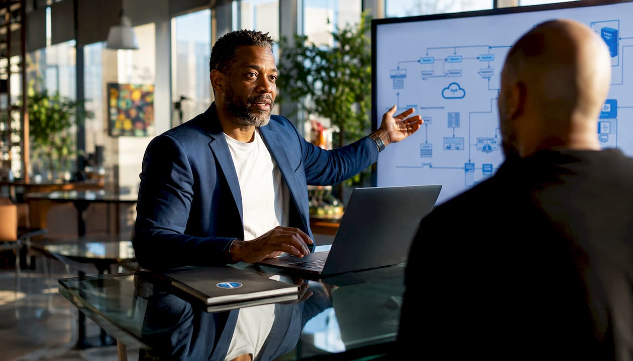 IT consultant advising municipal client