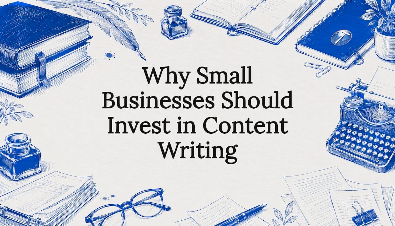 Why Small Businesses Should Invest in Content Writing