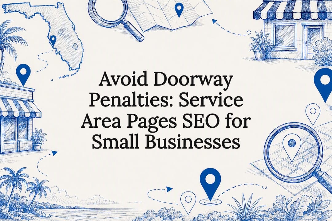 Decorative service area SEO title card