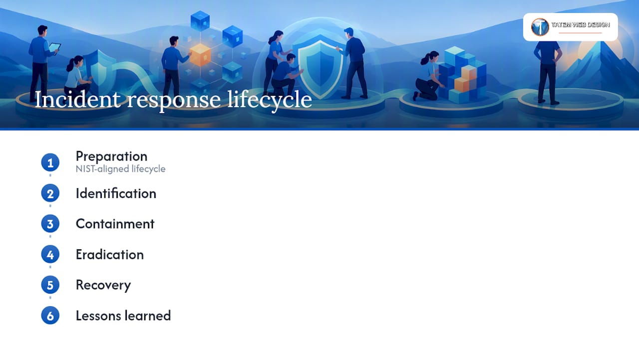 Six phases of incident response lifecycle