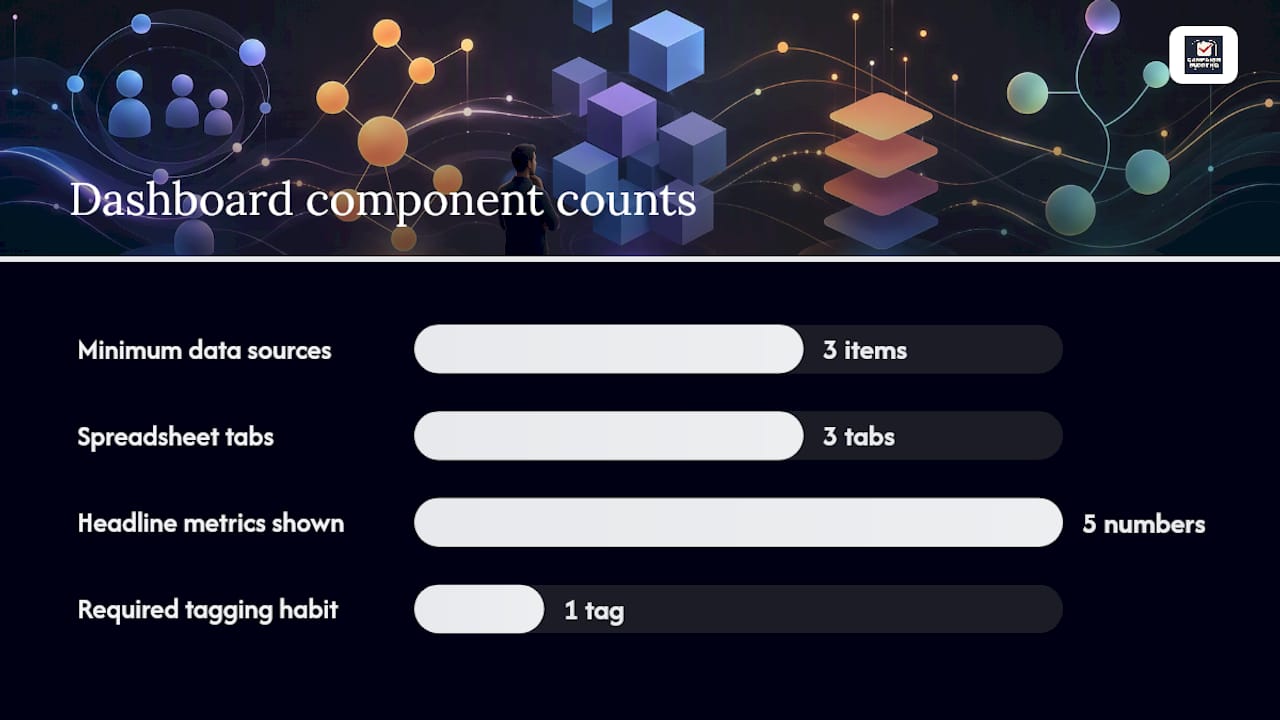How to Build an Outreach Dashboard This Week — overview diagram