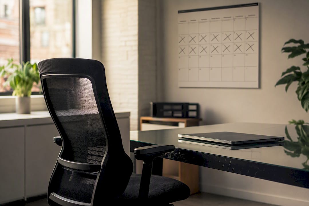 Empty workspace symbolizing resource gaps