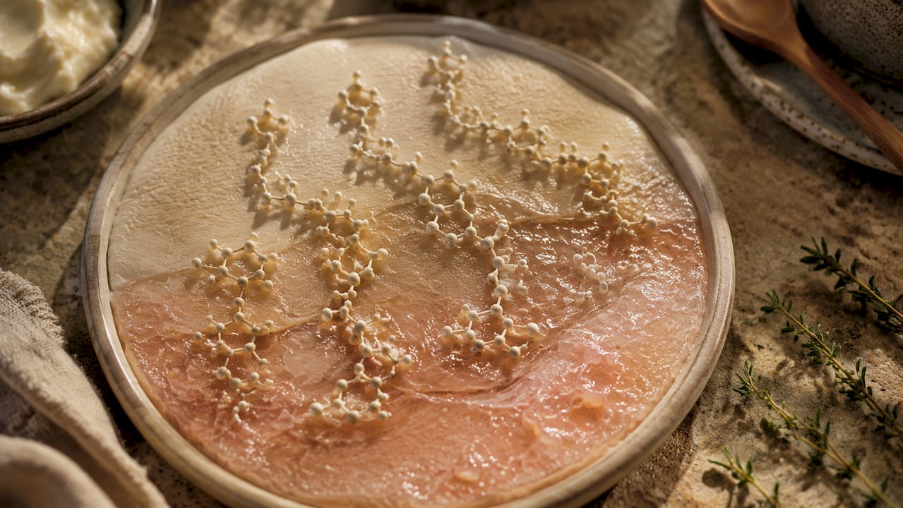 Detailed skin layers with fatty acids molecular models