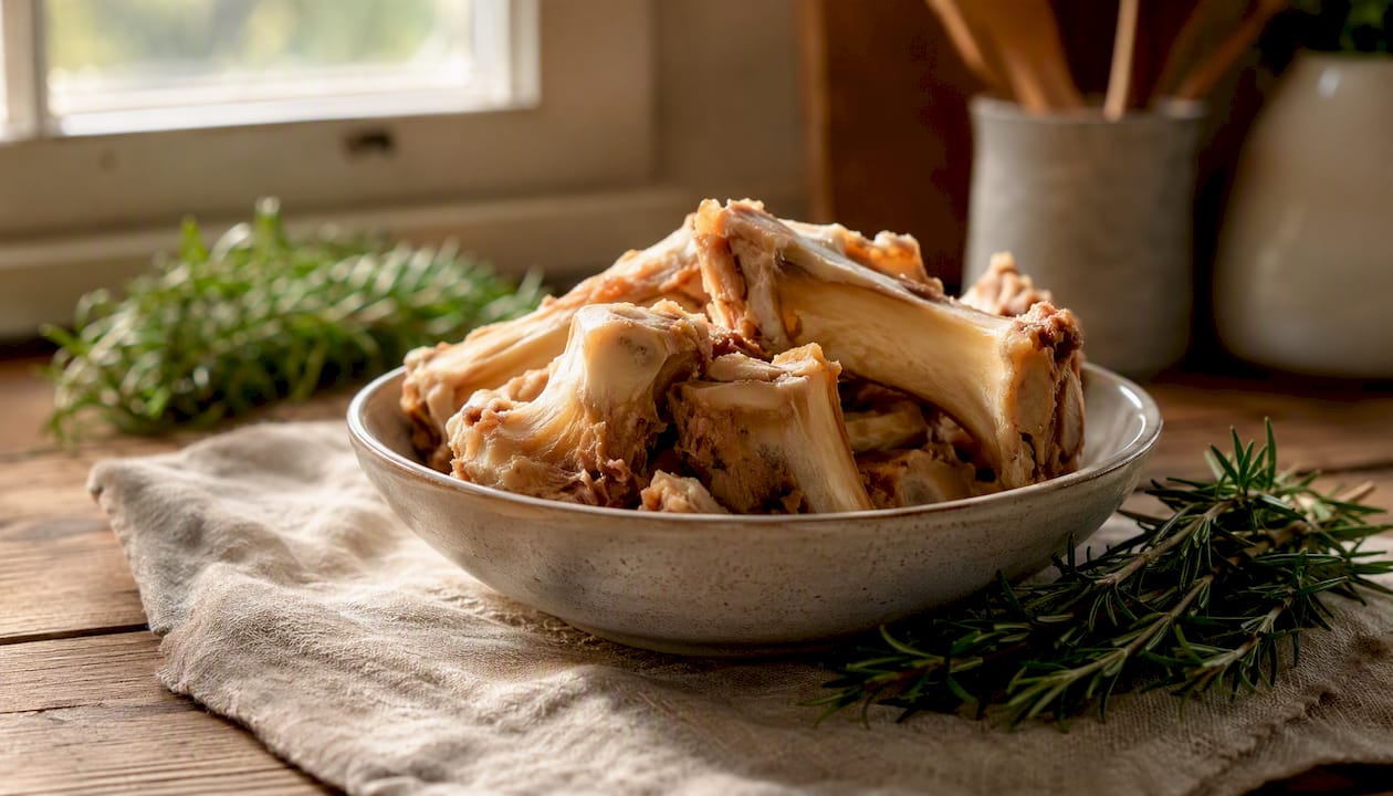 Knuckle and joint bones for gelled broth