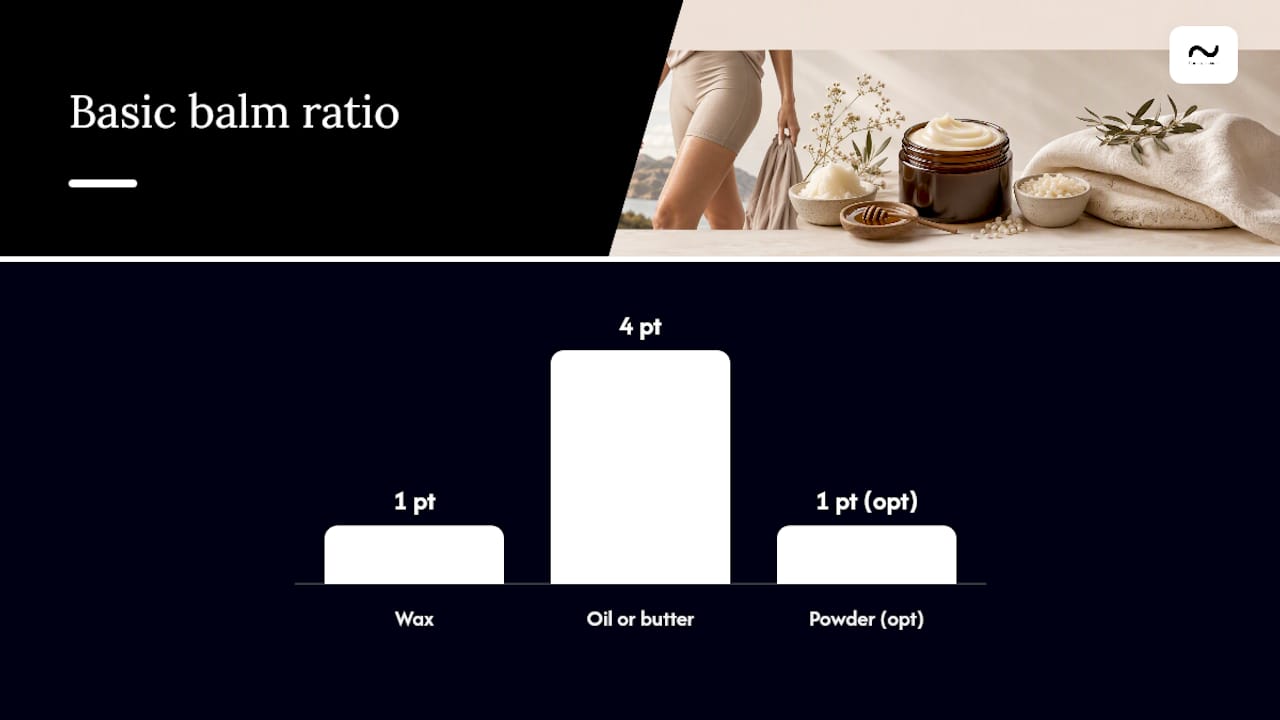 Can you make a natural chafing balm at home? — overview diagram