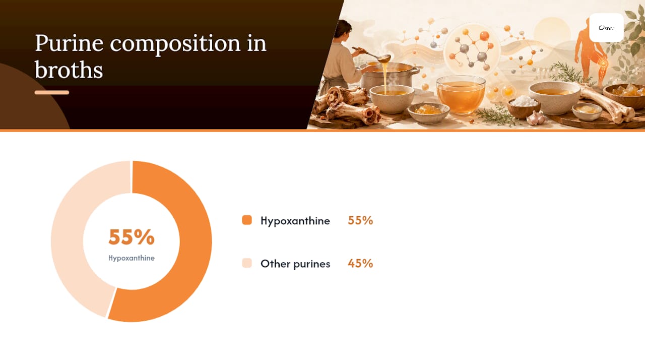Bone broth for gout: what purines actually do to uric acid — overview diagram