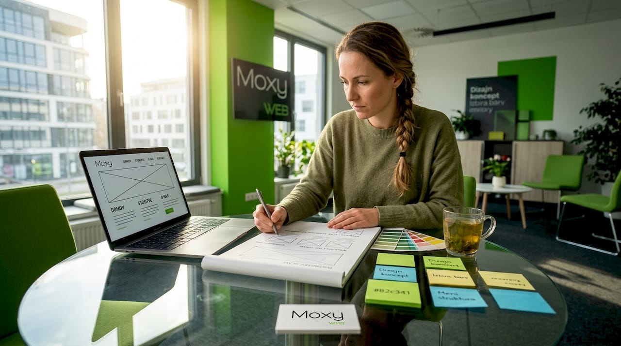 Moxy Web - Primeri estetskega oblikovanja spletnih strani