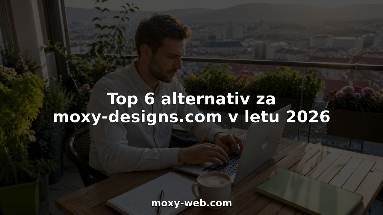 Moxy Web - Top 6 alternativ za moxy-designs.com v letu 2026