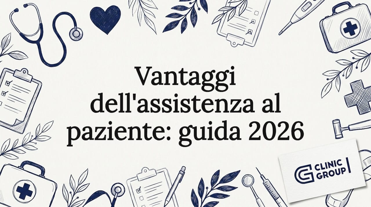 Illustrazione decorativa per la copertina di un progetto a tema salute