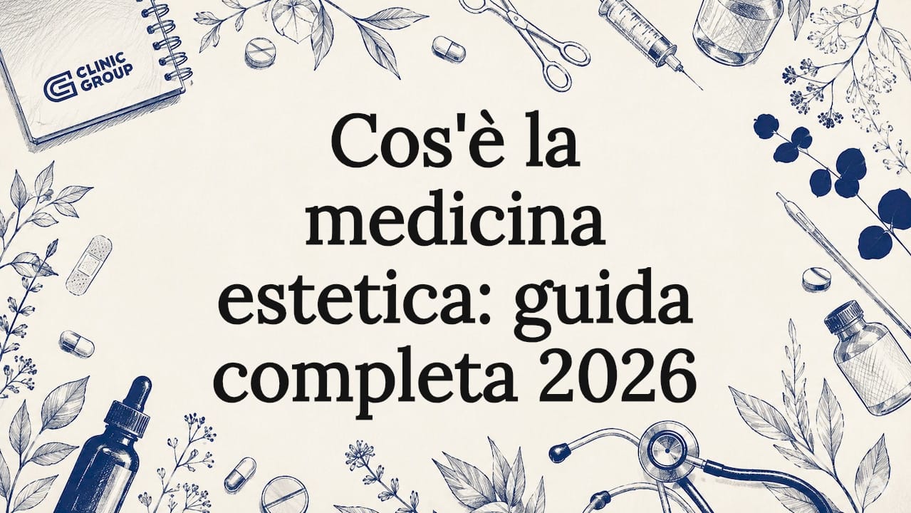 Immagine decorativa pensata per valorizzare il titolo della sezione dedicata alla medicina estetica