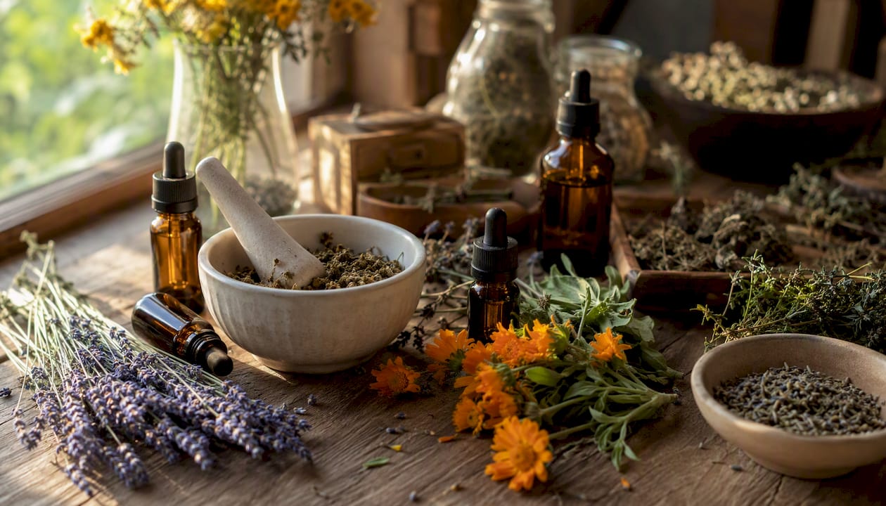 Botanical ingredients for healing salves and balms