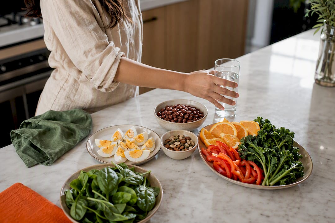 Protein and vitamin-rich foods for recovery