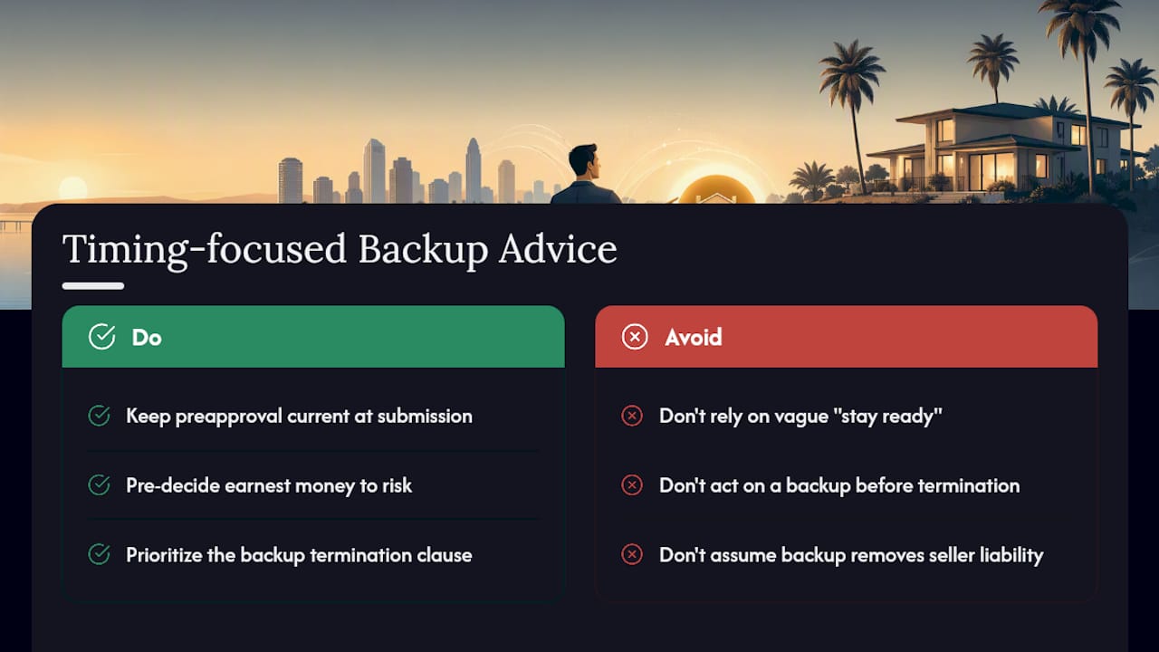Why Most Backup Offer Advice Undersells the Timing Risk — overview diagram