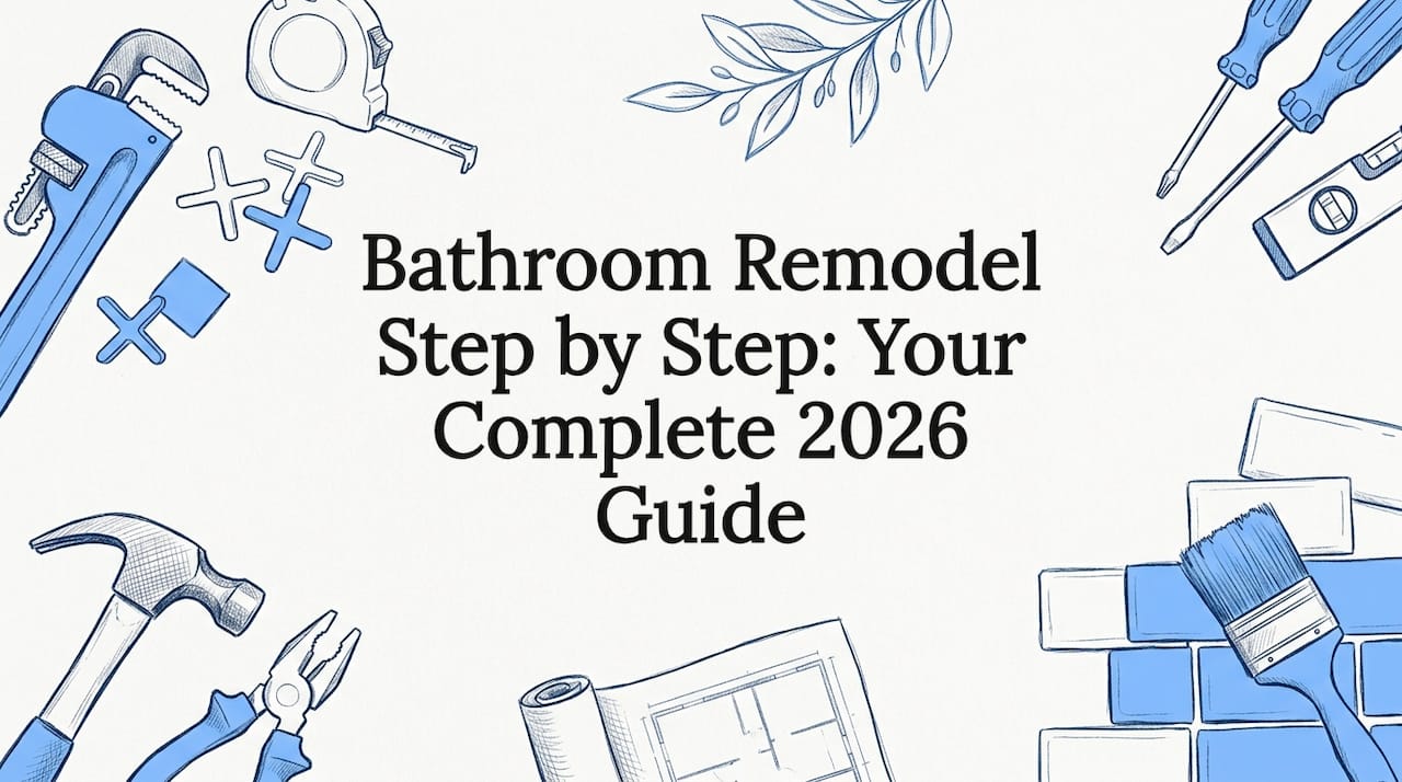 Bathroom Remodel Step by Step: Your Complete 2026 Guide