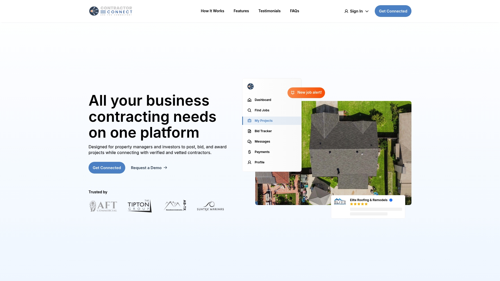 https://connectacontractor.com