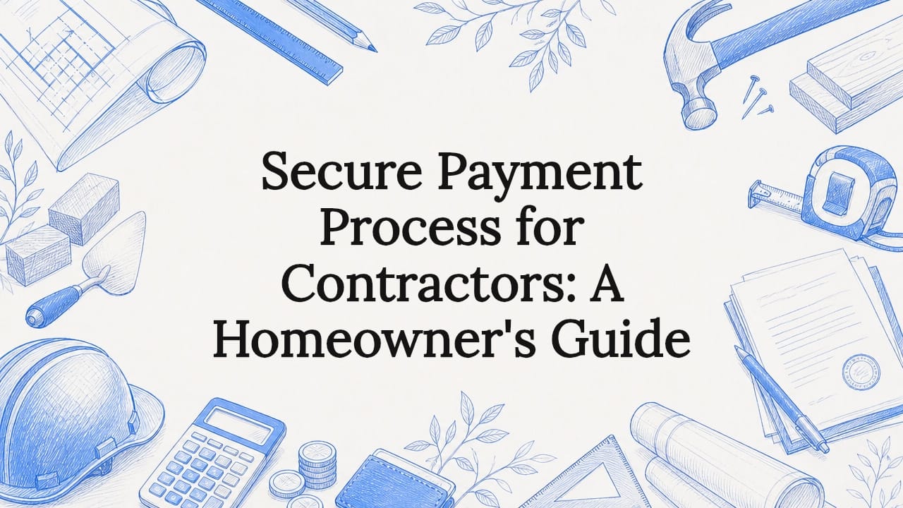 Secure Payment Process for Contractors: A Homeowner's Guide