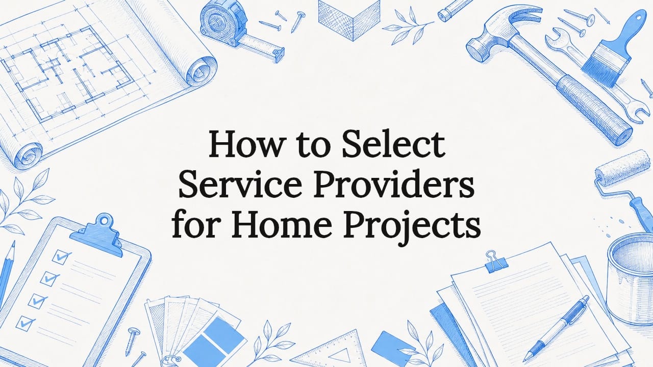 How to Select Service Providers for Home Projects