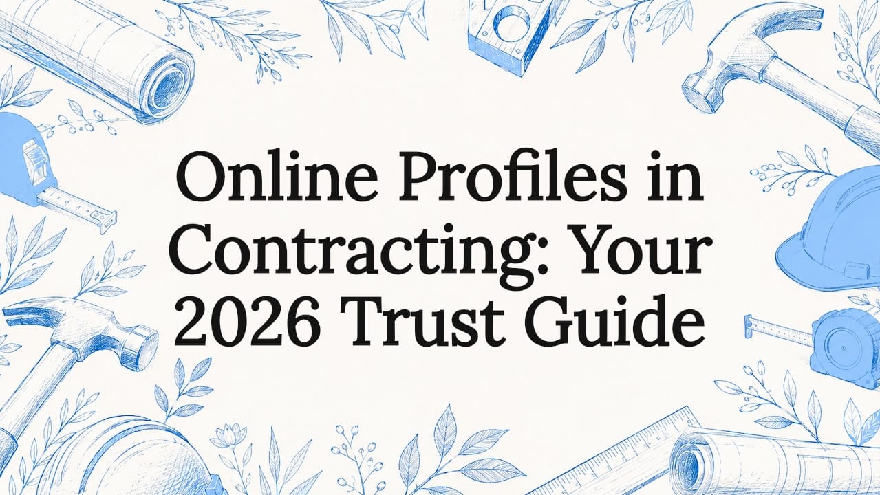 Online Profiles in Contracting: Your 2026 Trust Guide